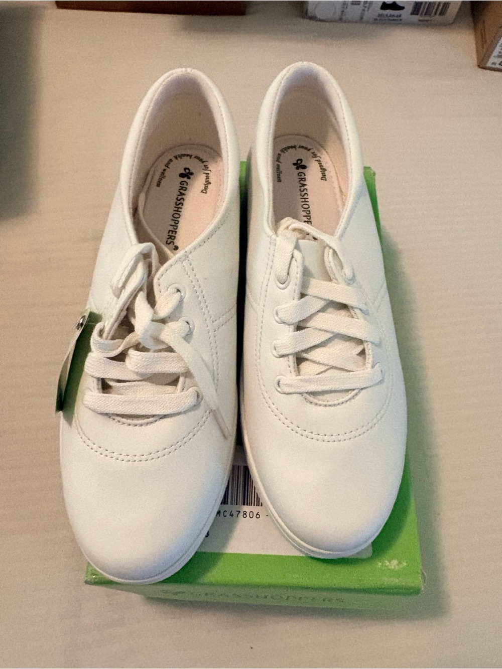 Ashland Women’s White Lace-Up Sneakers